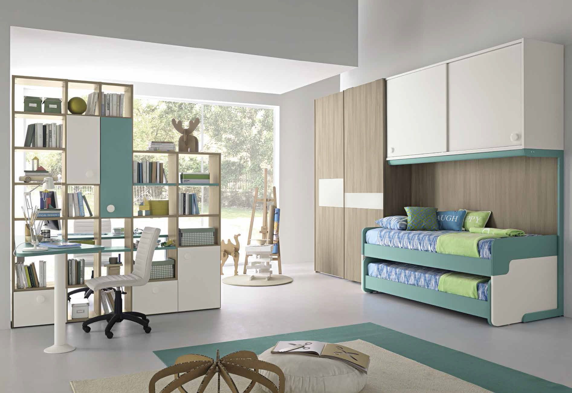 camerette moderne soluzione arredo