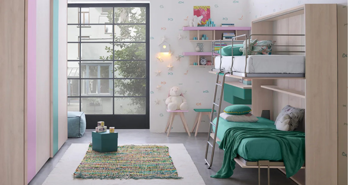 camerette moderne soluzione arredo