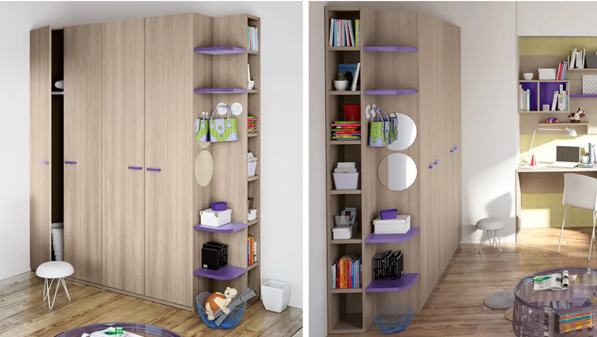 camerette moderne soluzione arredo