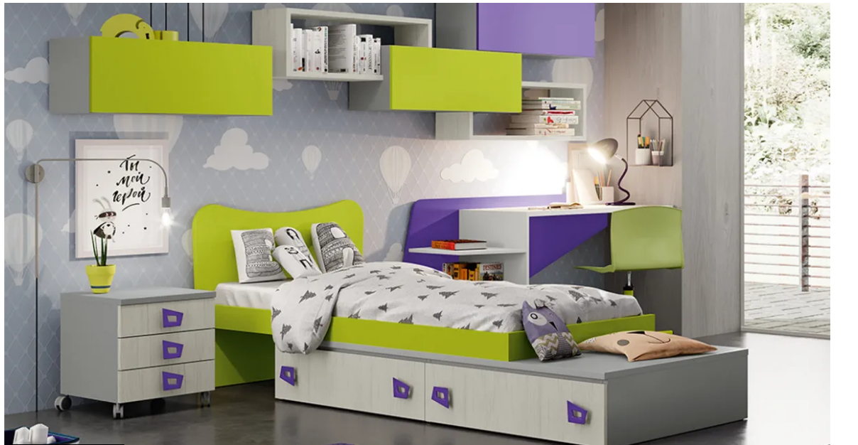 camerette moderne soluzione arredo