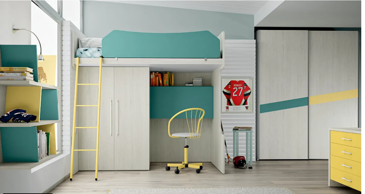 camerette moderne soluzione arredo