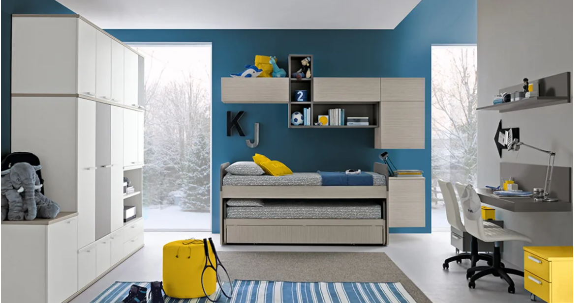 camerette moderne soluzione arredo