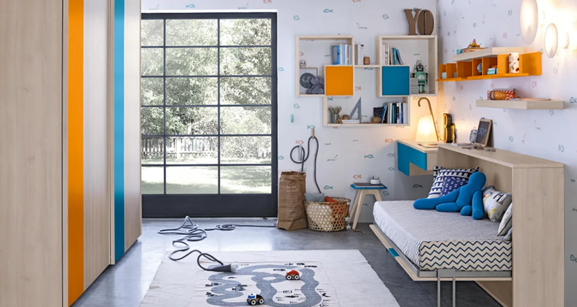 camerette moderne soluzione arredo