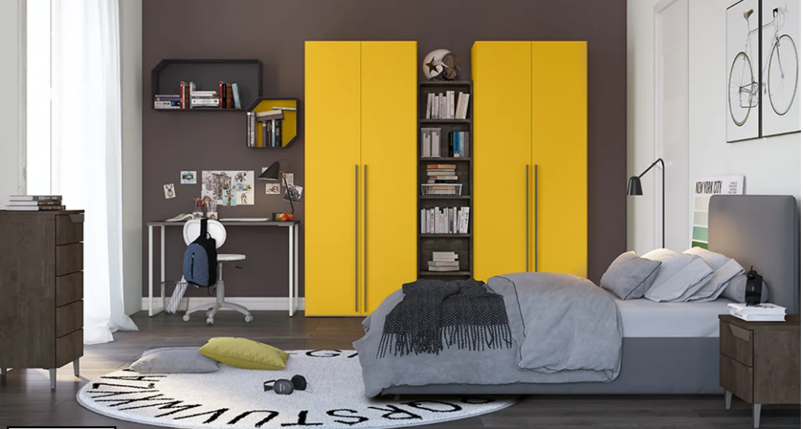 camerette moderne soluzione arredo