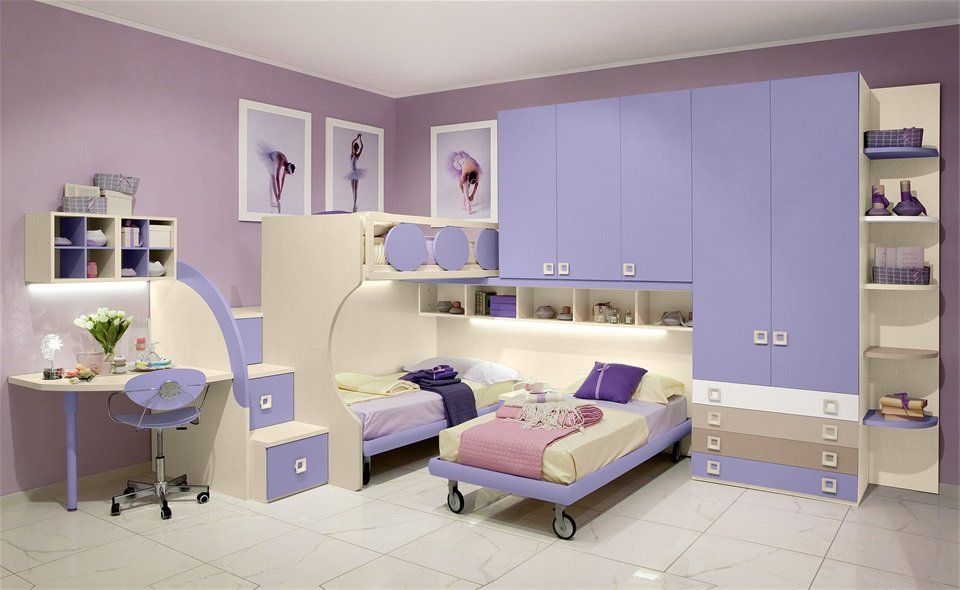 camerette moderne soluzione arredo