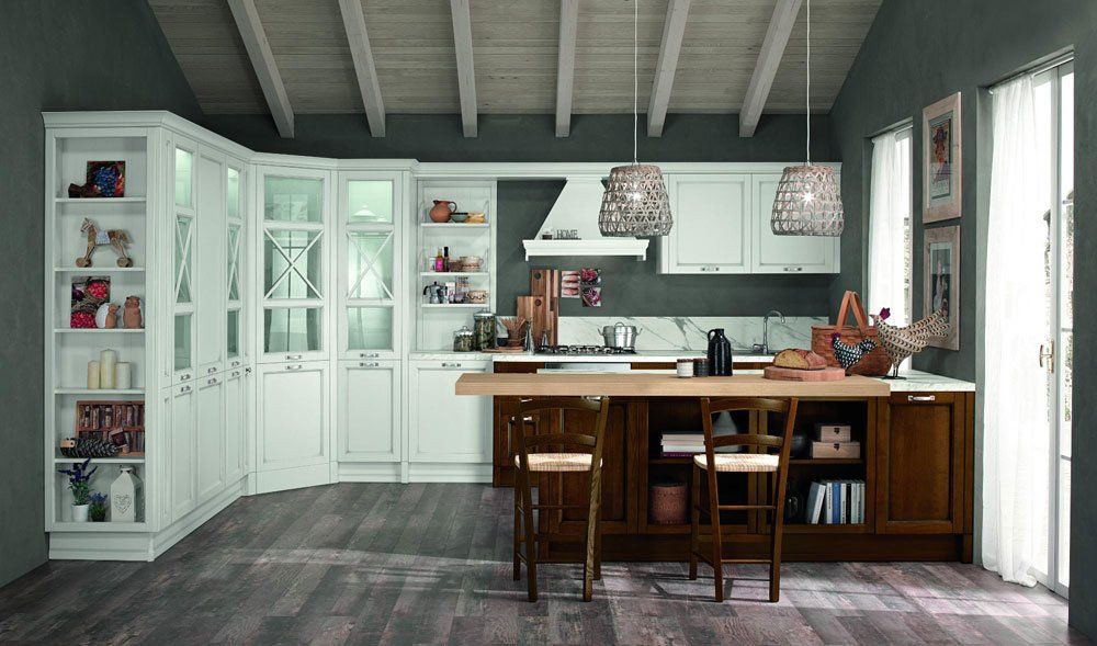 CUCINE CONTEMPORANEE E CLASSICHE soluzione arredo