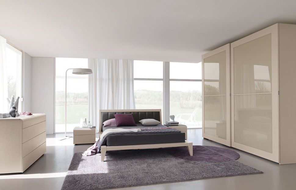 camere moderne soluzione arredo