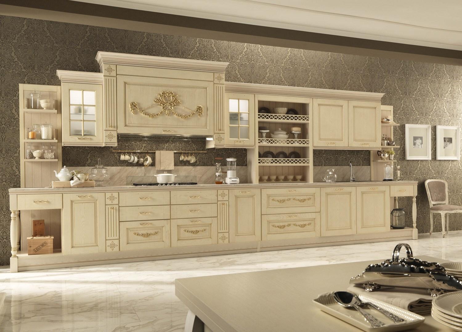CUCINE CONTEMPORANEE E CLASSICHE soluzione arredo