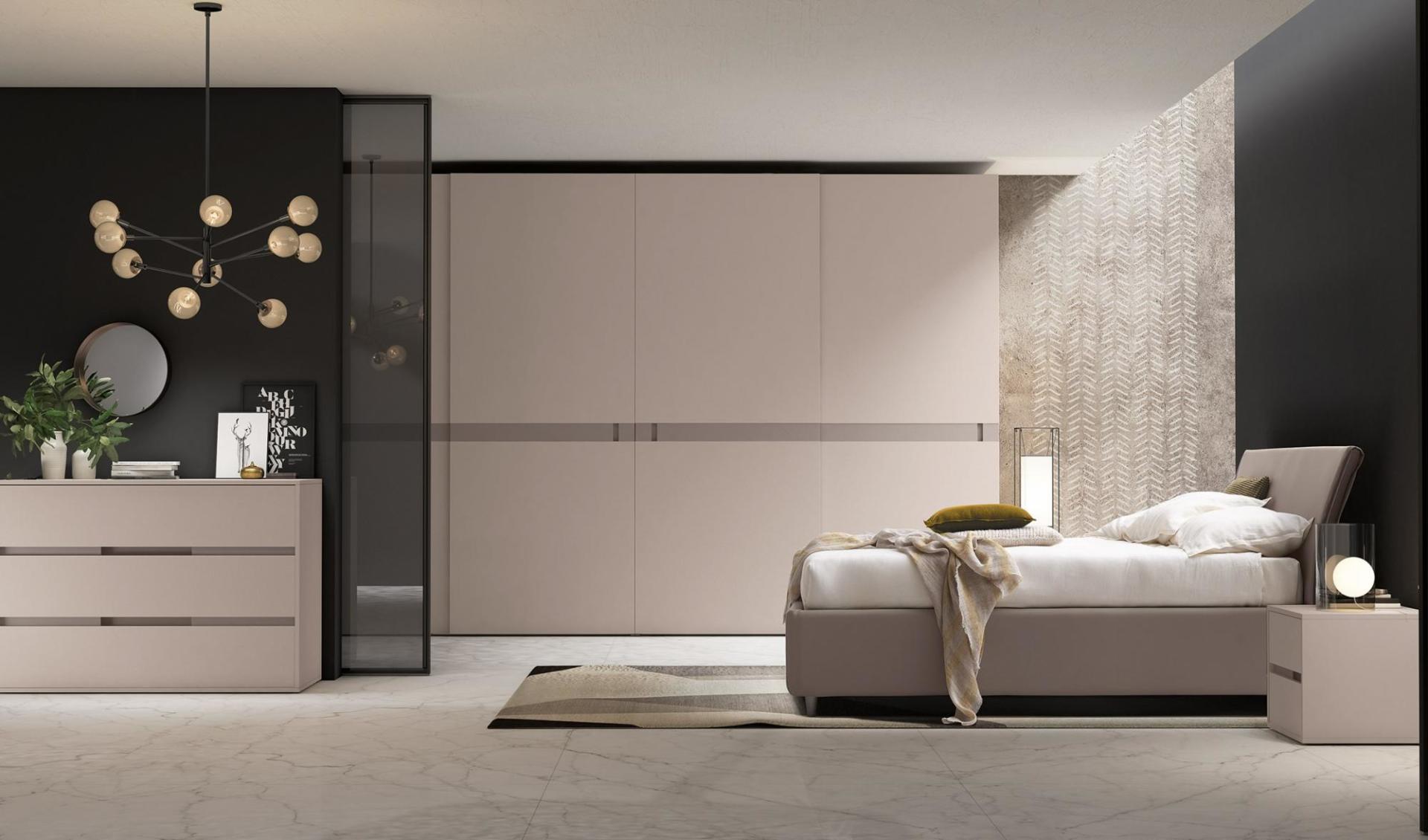 camere moderne soluzione arredo