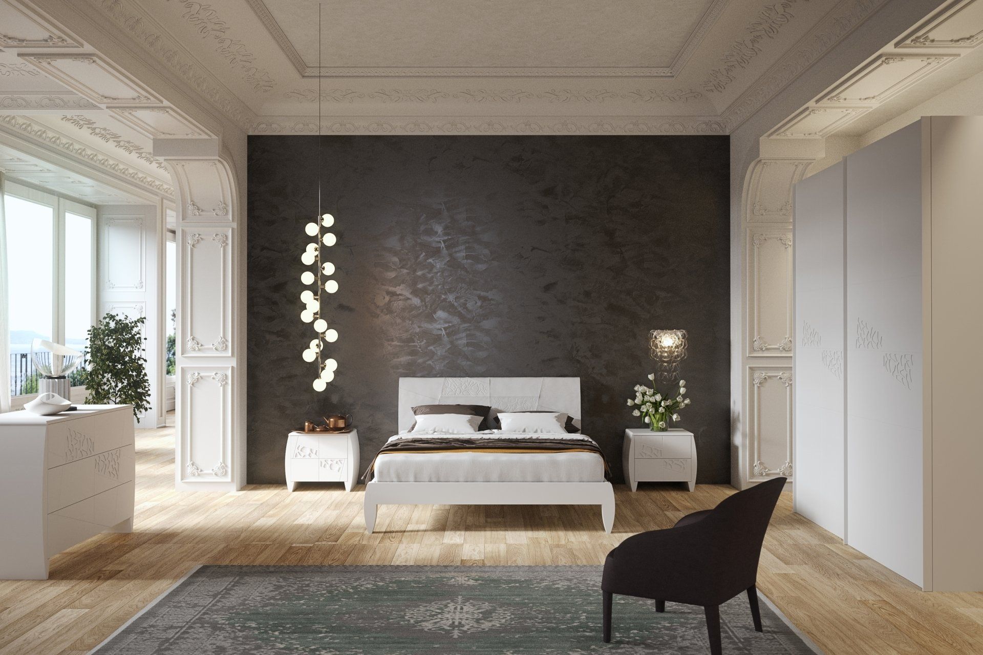 camere classiche soluzione arredo