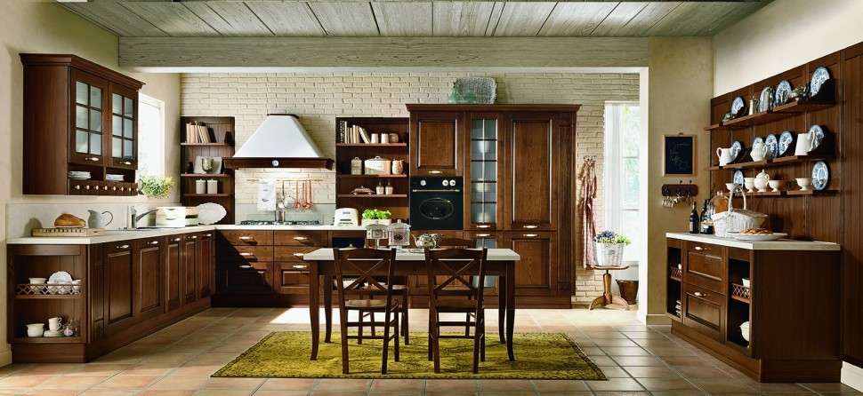 CUCINE CONTEMPORANEE E CLASSICHE soluzione arredo