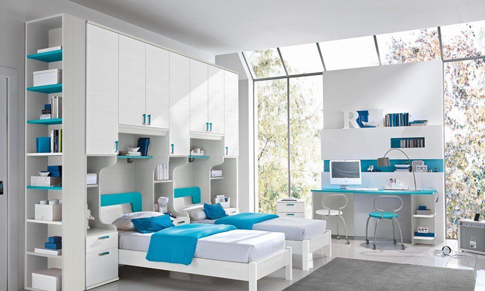 camerette moderne soluzione arredo
