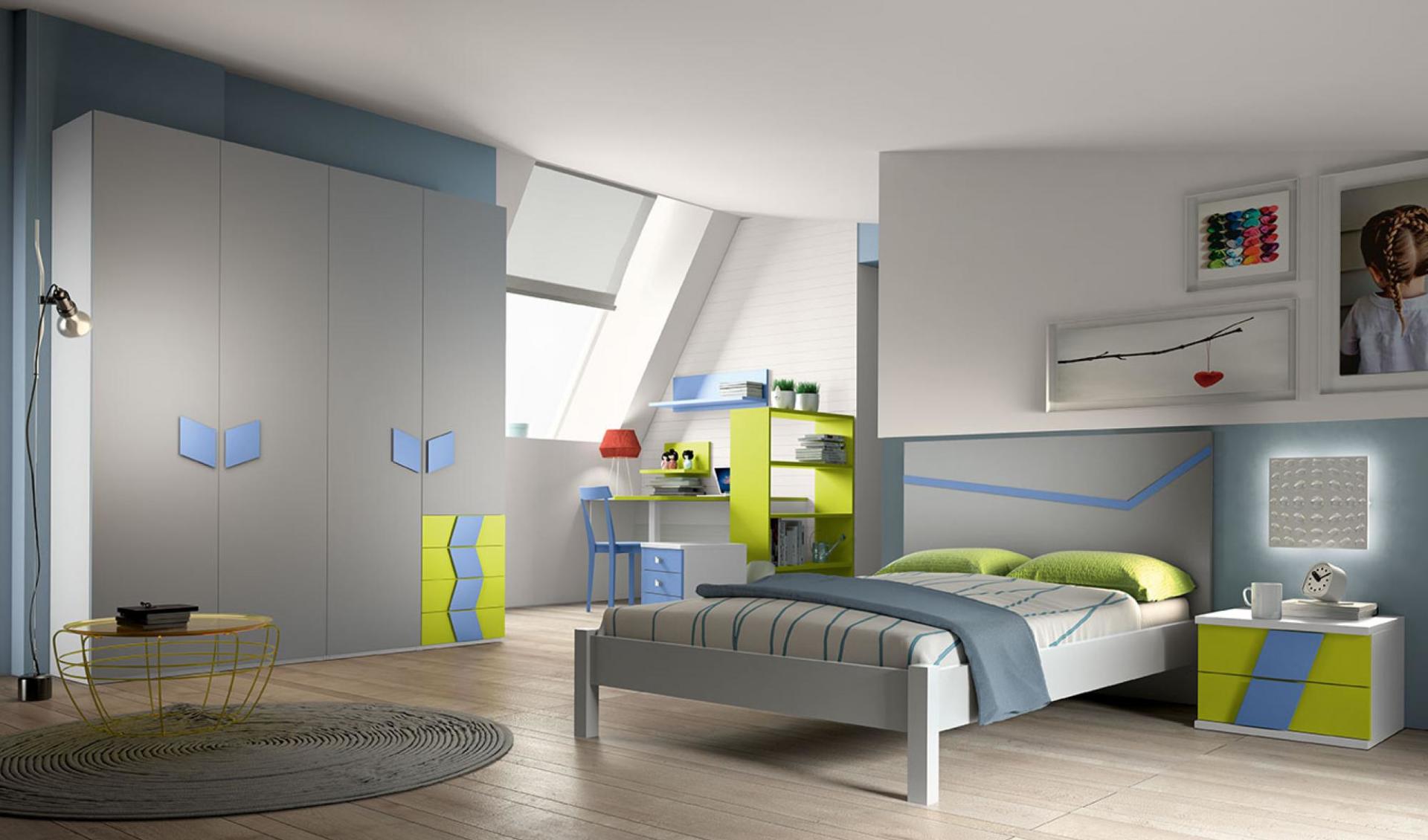 camerette moderne soluzione arredo