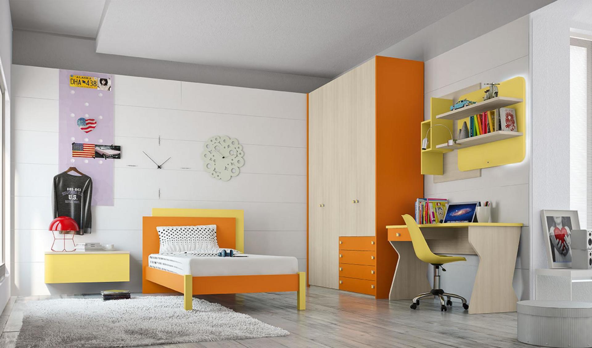 camerette moderne soluzione arredo