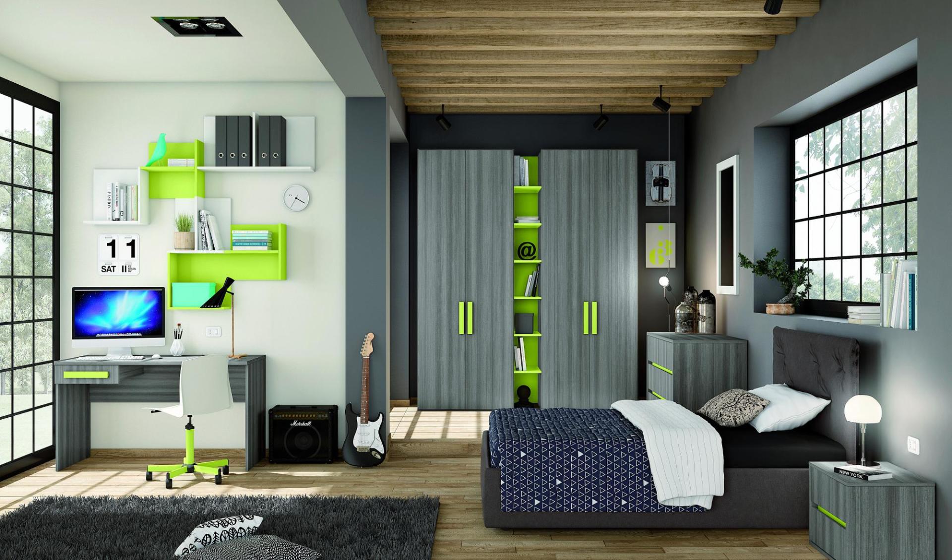 camerette moderne soluzione arredo