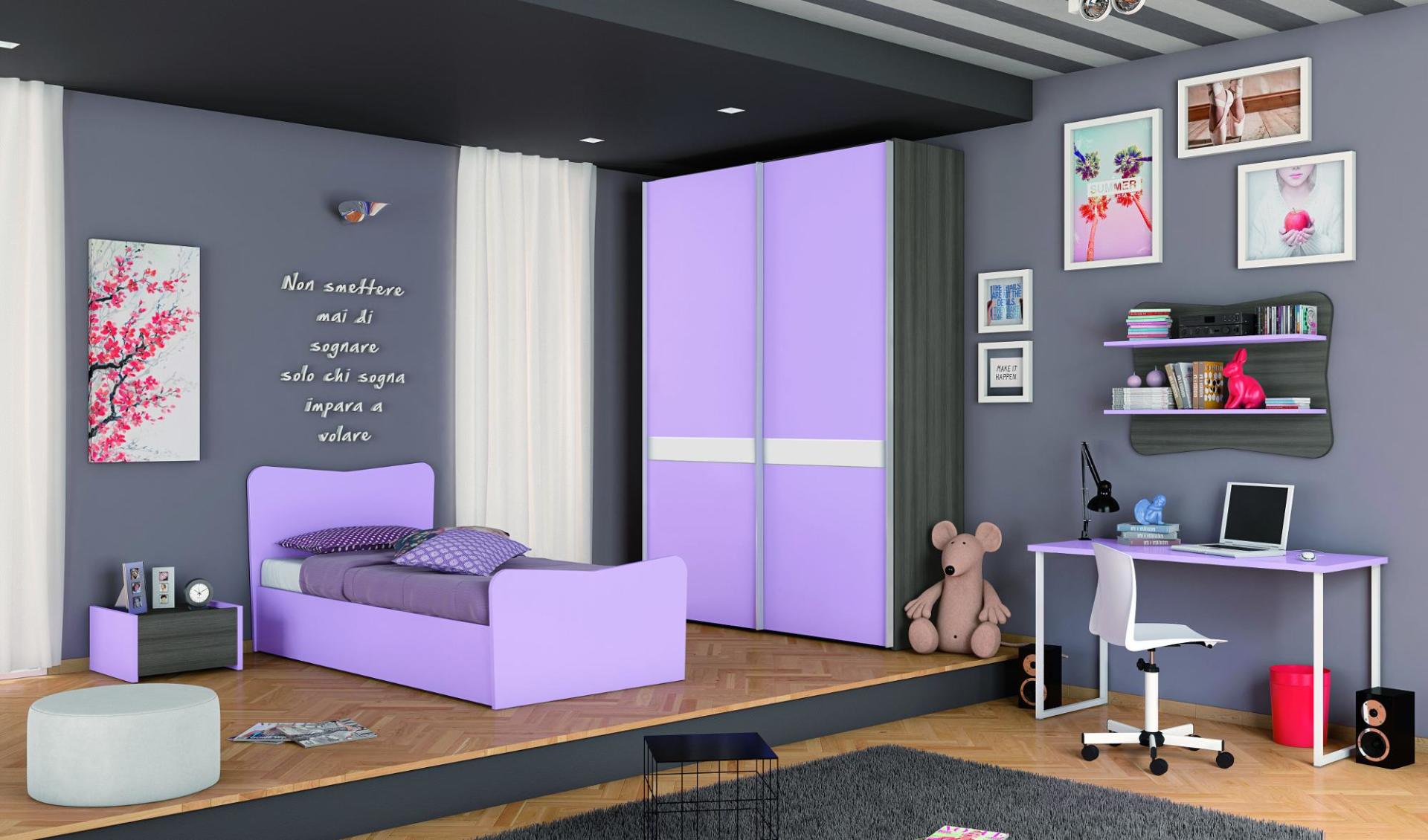 camerette moderne soluzione arredo