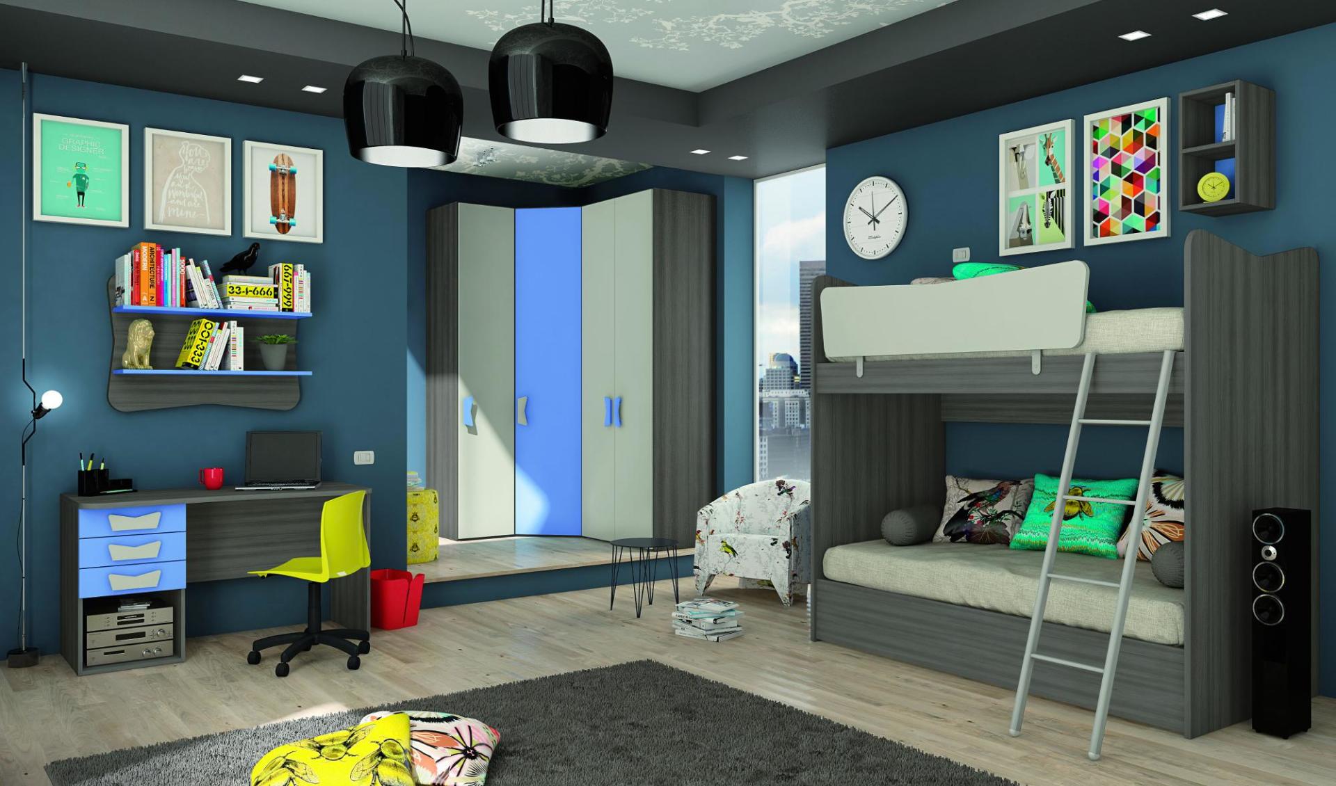 camerette moderne soluzione arredo