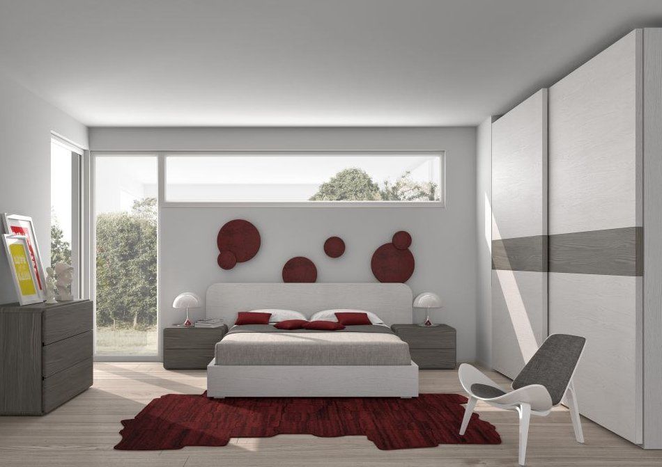 camere moderne soluzione arredo