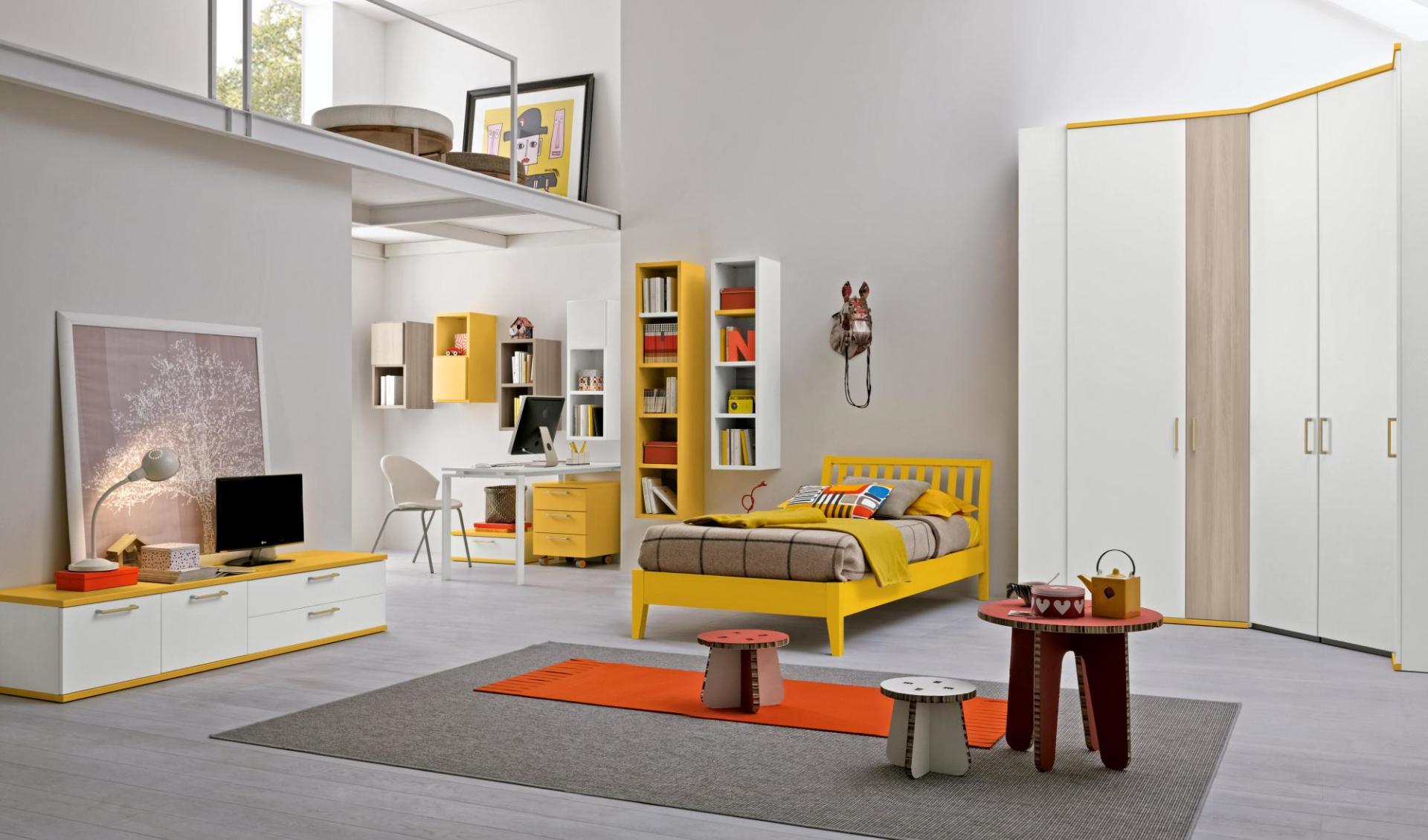 camerette moderne soluzione arredo