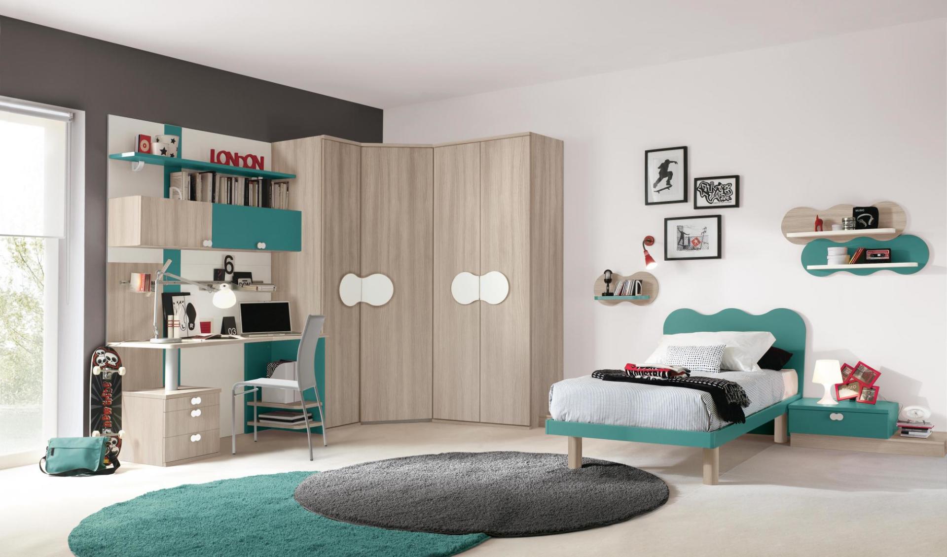 camerette moderne soluzione arredo