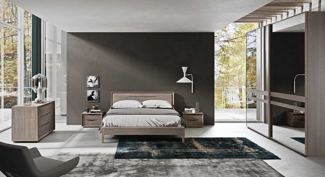 camere moderne soluzione arredo