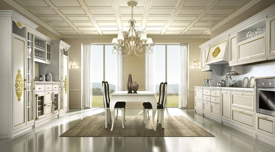 CUCINE CONTEMPORANEE E CLASSICHE soluzione arredo