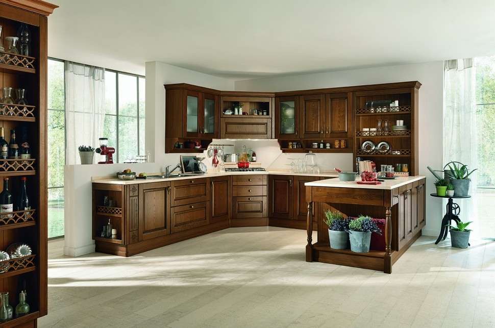 CUCINE CONTEMPORANEE E CLASSICHE soluzione arredo