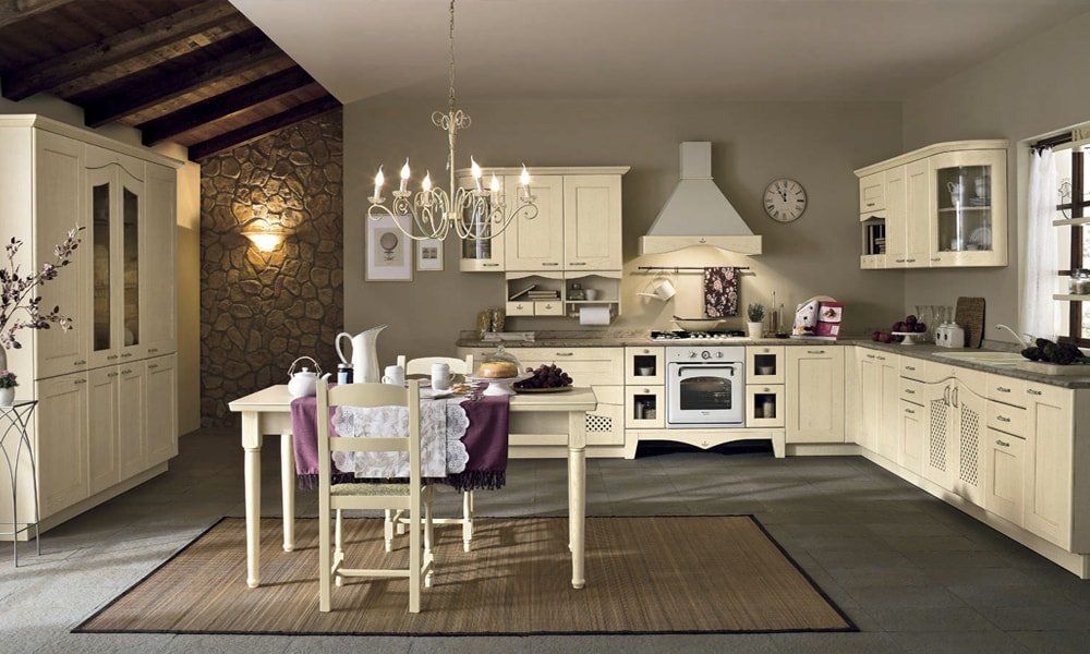 CUCINE CONTEMPORANEE E CLASSICHE soluzione arredo