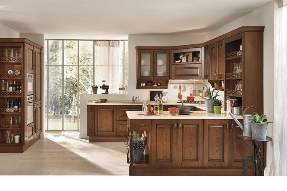 CUCINE CONTEMPORANEE E CLASSICHE soluzione arredo
