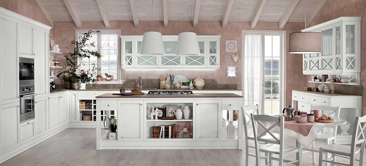 CUCINE CONTEMPORANEE E CLASSICHE soluzione arredo