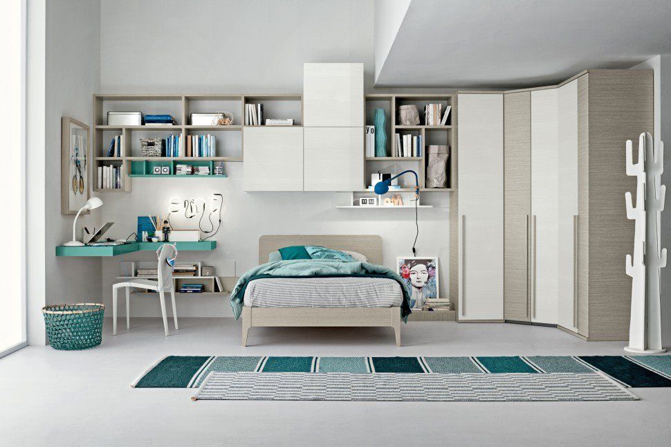 camerette moderne soluzione arredo