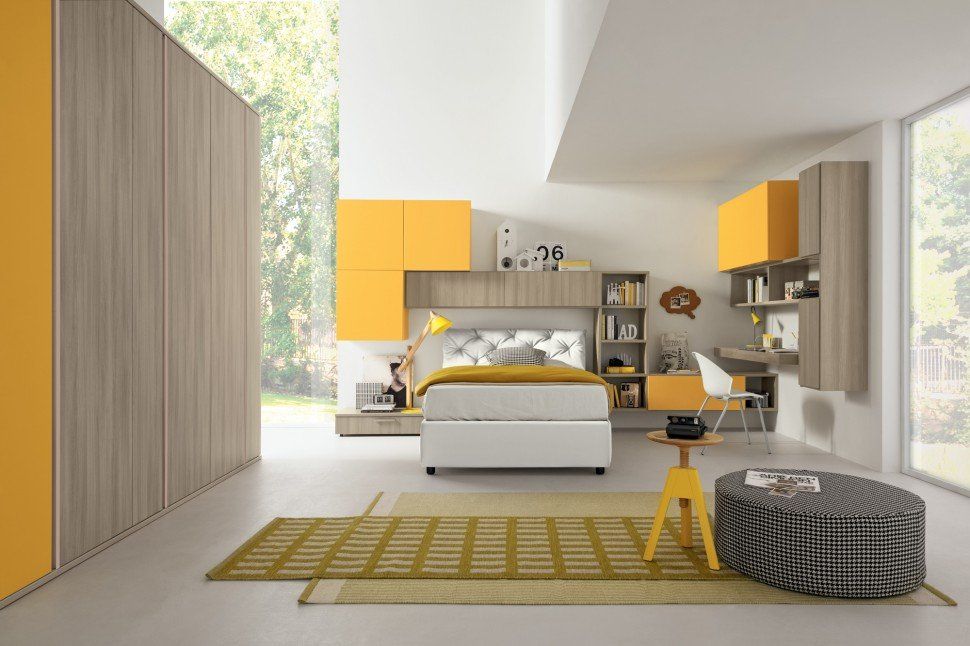 camerette moderne soluzione arredo