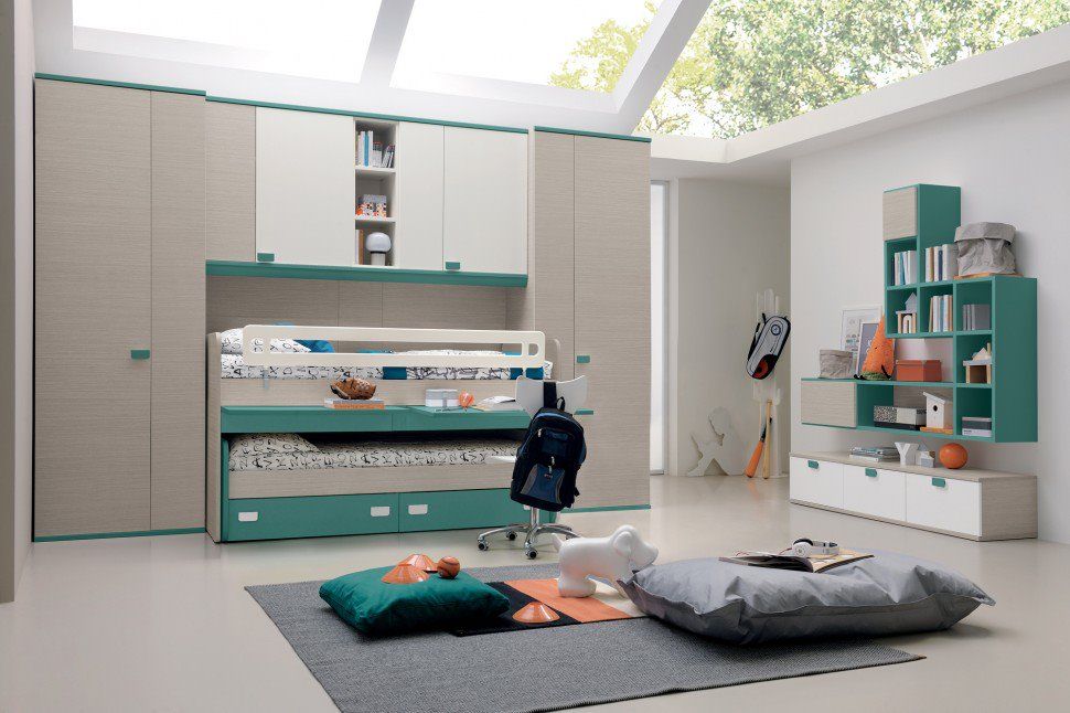 camerette moderne soluzione arredo