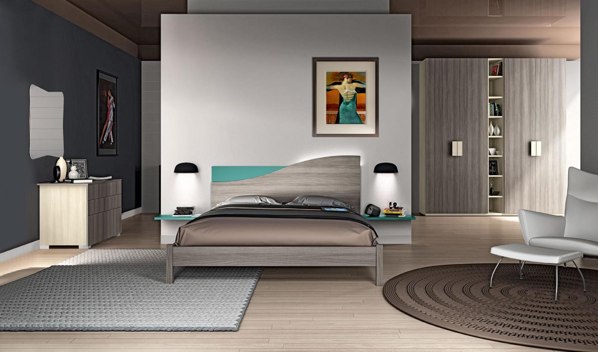 camere moderne soluzione arredo