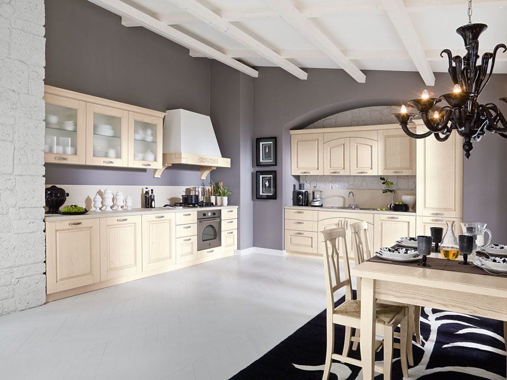 CUCINE CONTEMPORANEE E CLASSICHE soluzione arredo