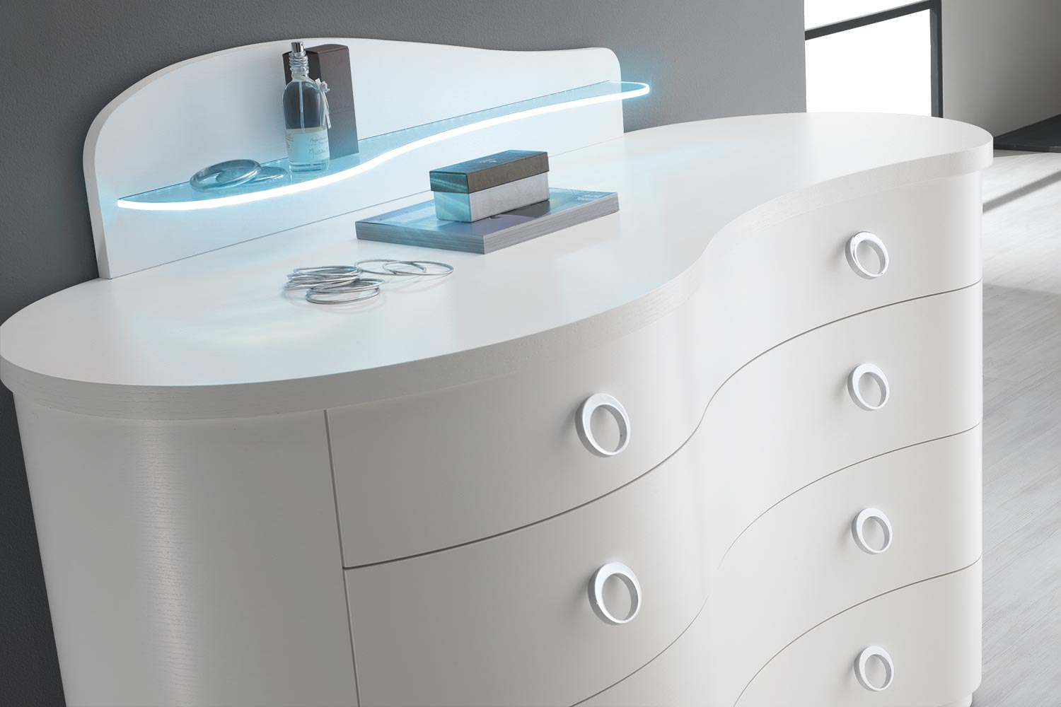 camere moderne soluzione arredo