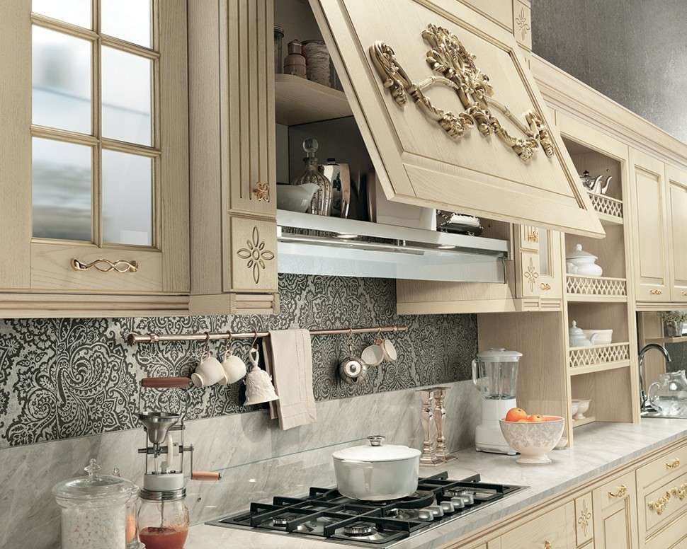 CUCINE CONTEMPORANEE E CLASSICHE soluzione arredo