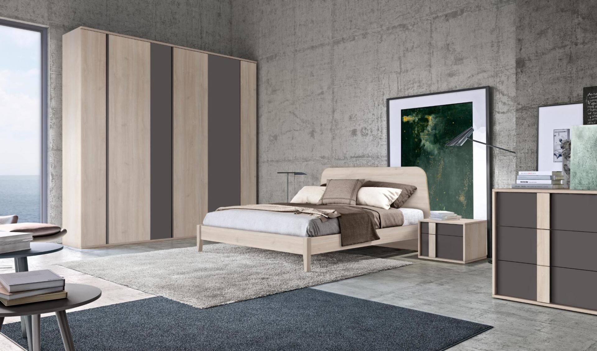 camere moderne soluzione arredo