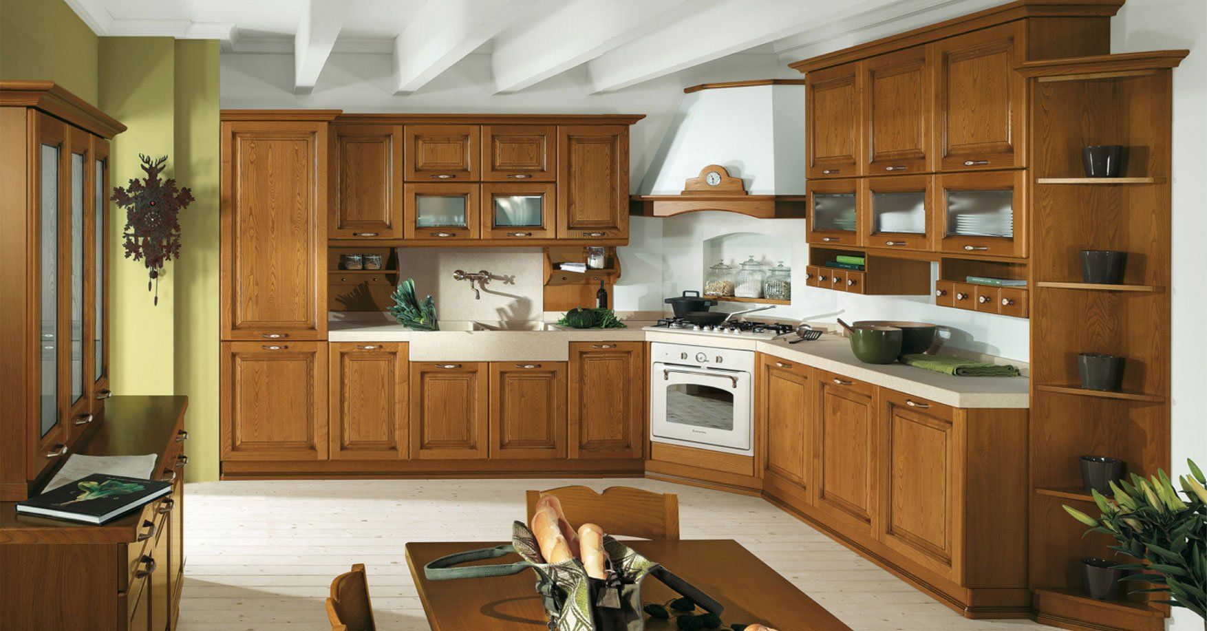 CUCINE CONTEMPORANEE E CLASSICHE soluzione arredo