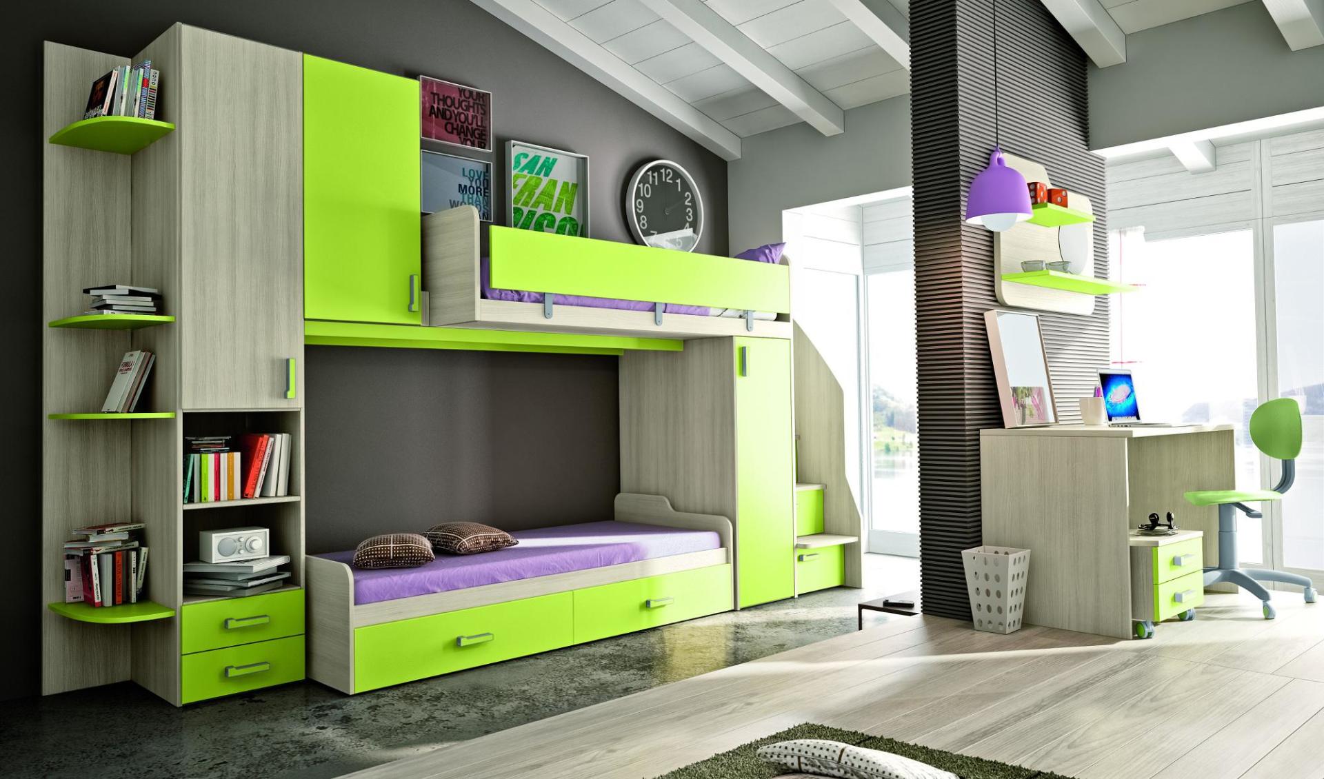 camerette moderne soluzione arredo