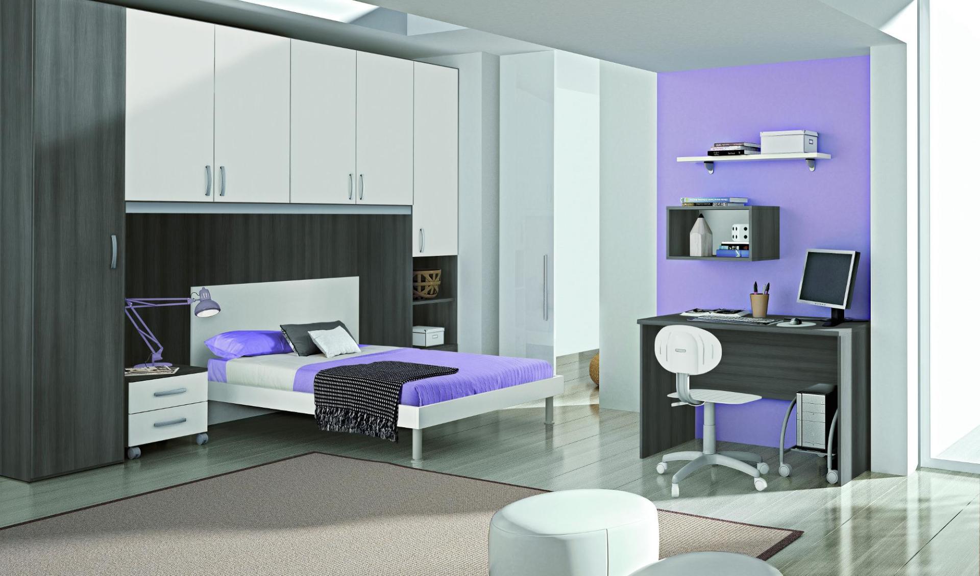 camerette moderne soluzione arredo