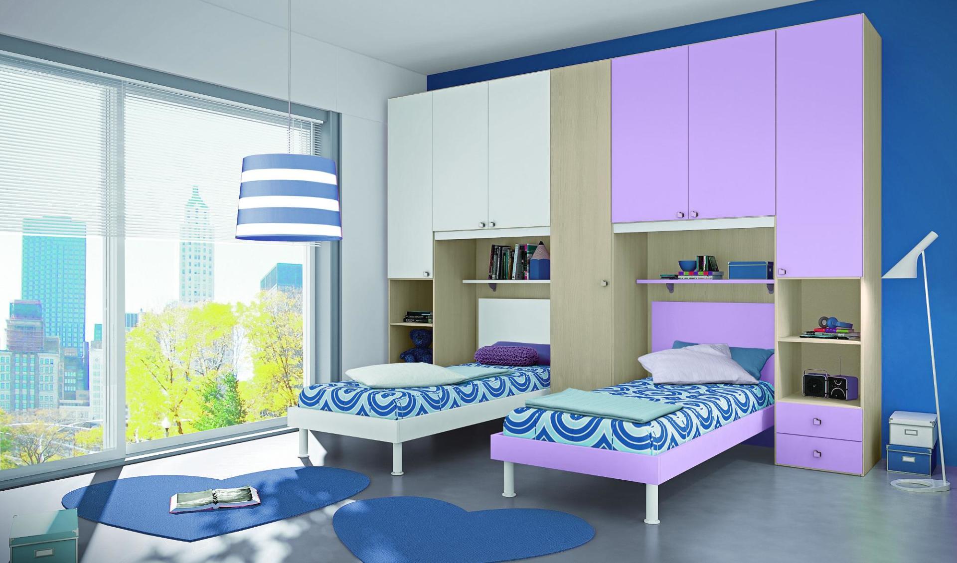 camerette moderne soluzione arredo