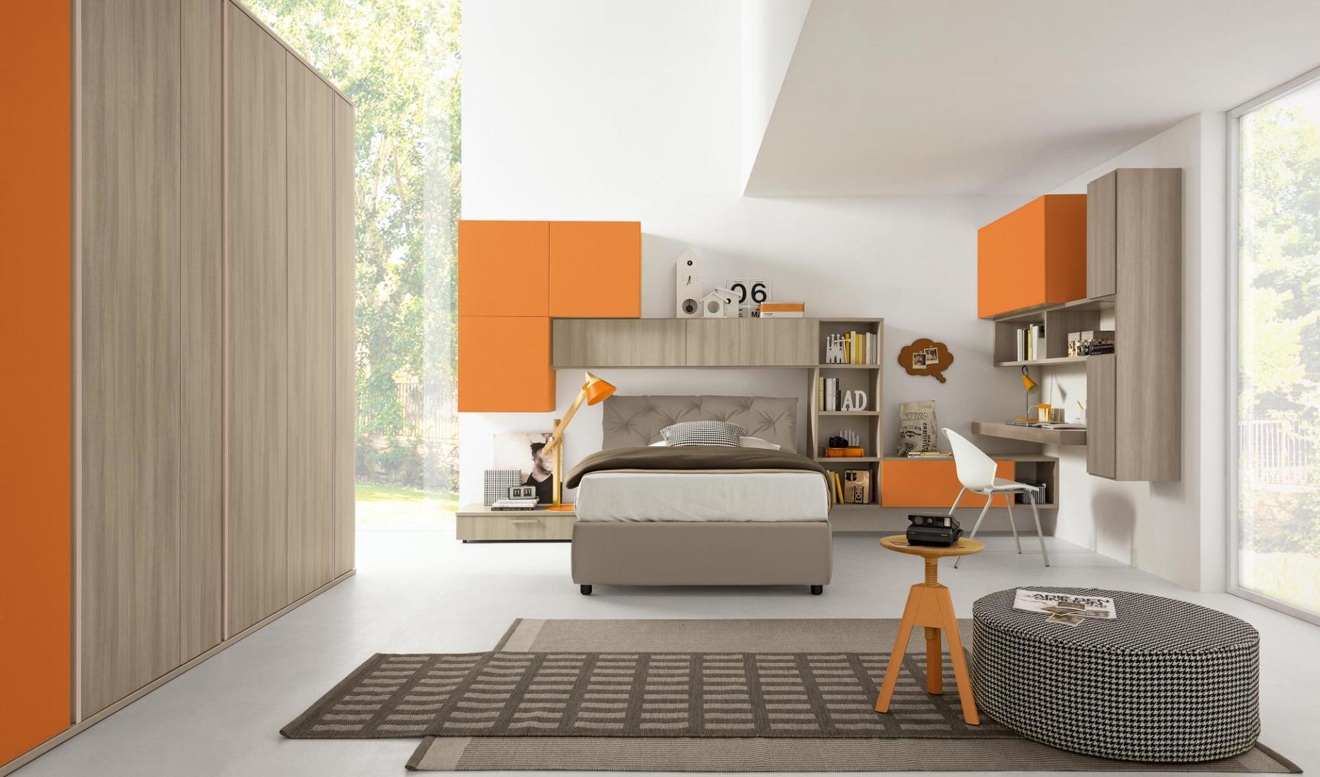 camerette moderne soluzione arredo