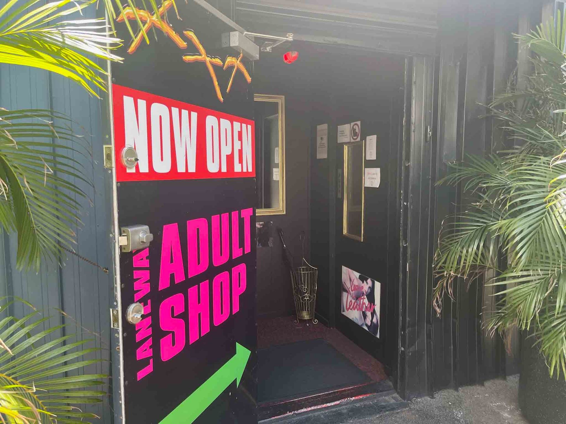 Entrance to Laneway Adult Shop — Laneway Adult Shop in Cairns City, QLD