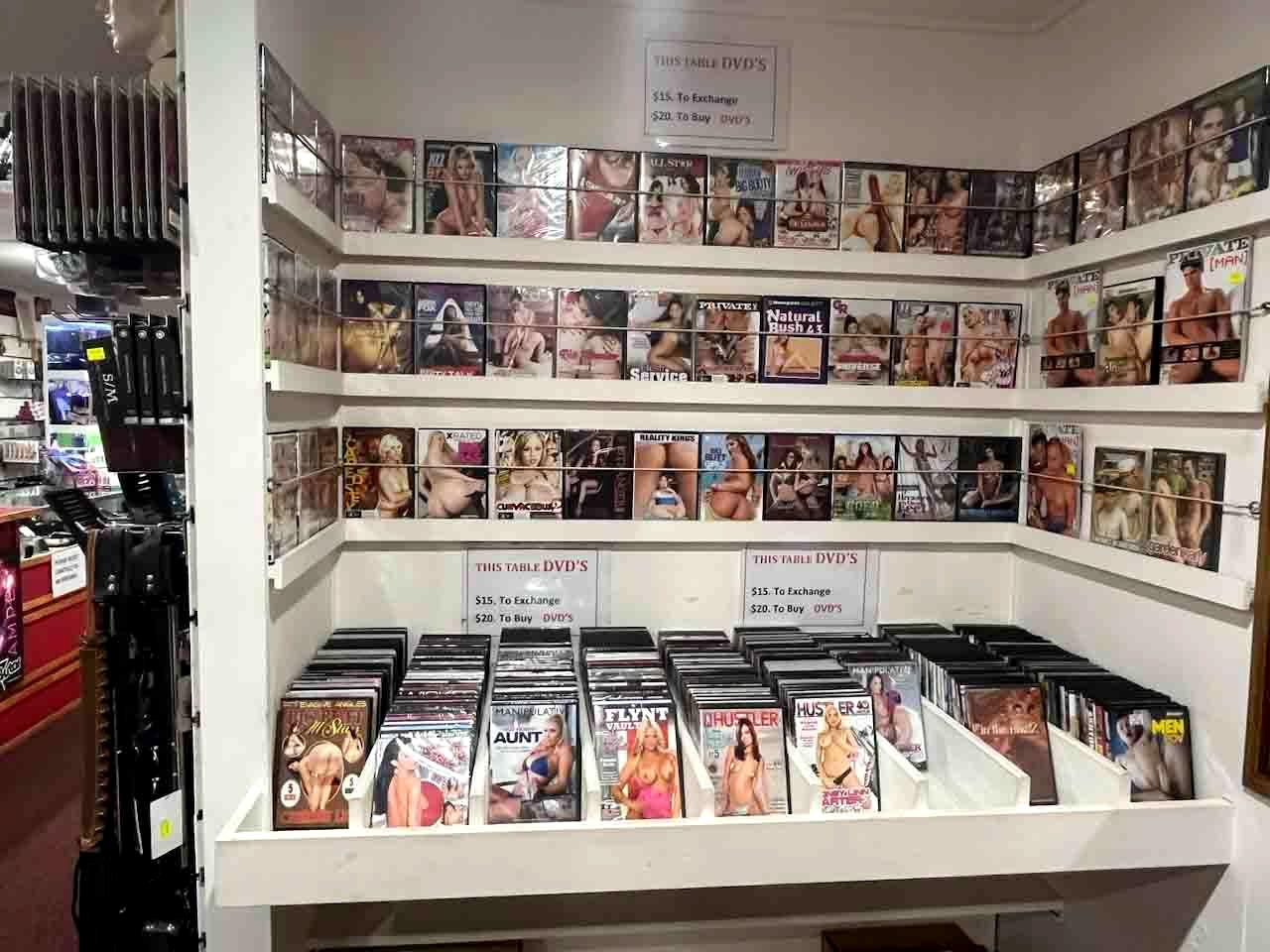 Different Types of Adult DVDs & Magazines — Laneway Adult Shop in Cairns City, QLD