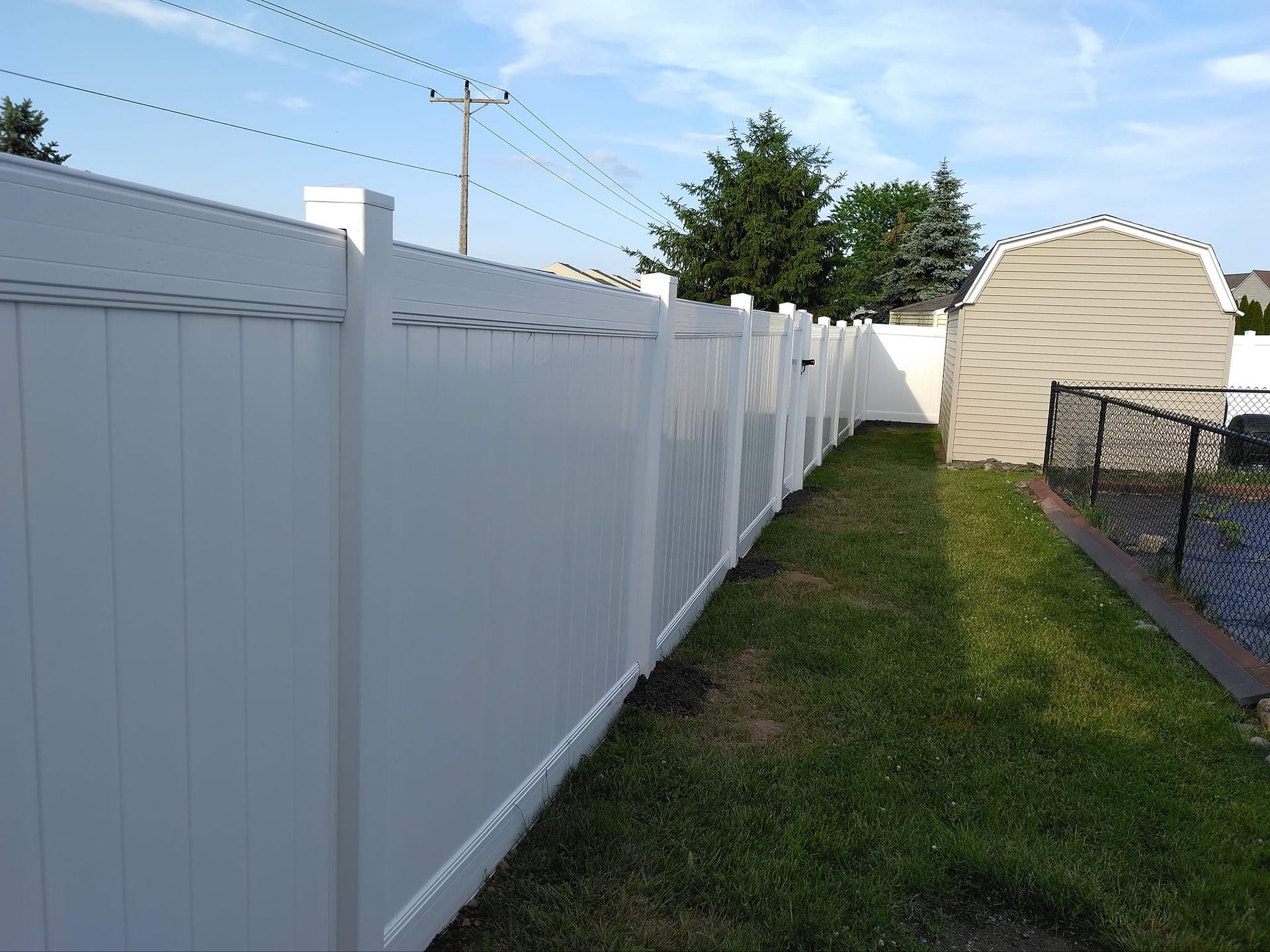 New Fence — Baldwinsville, NY — Gratton's Welding & Fabricating LLC