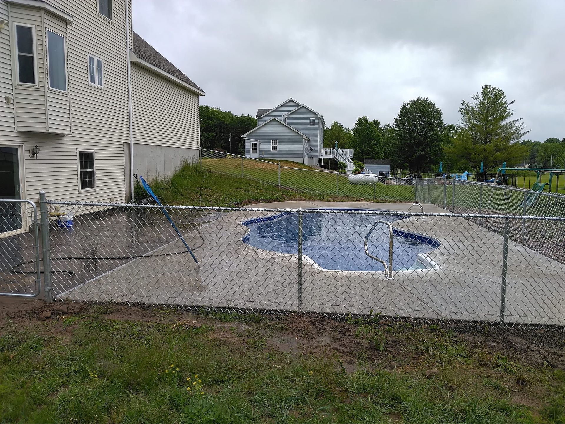 Pool Fence — Baldwinsville, NY — Gratton's Welding & Fabricating LLC