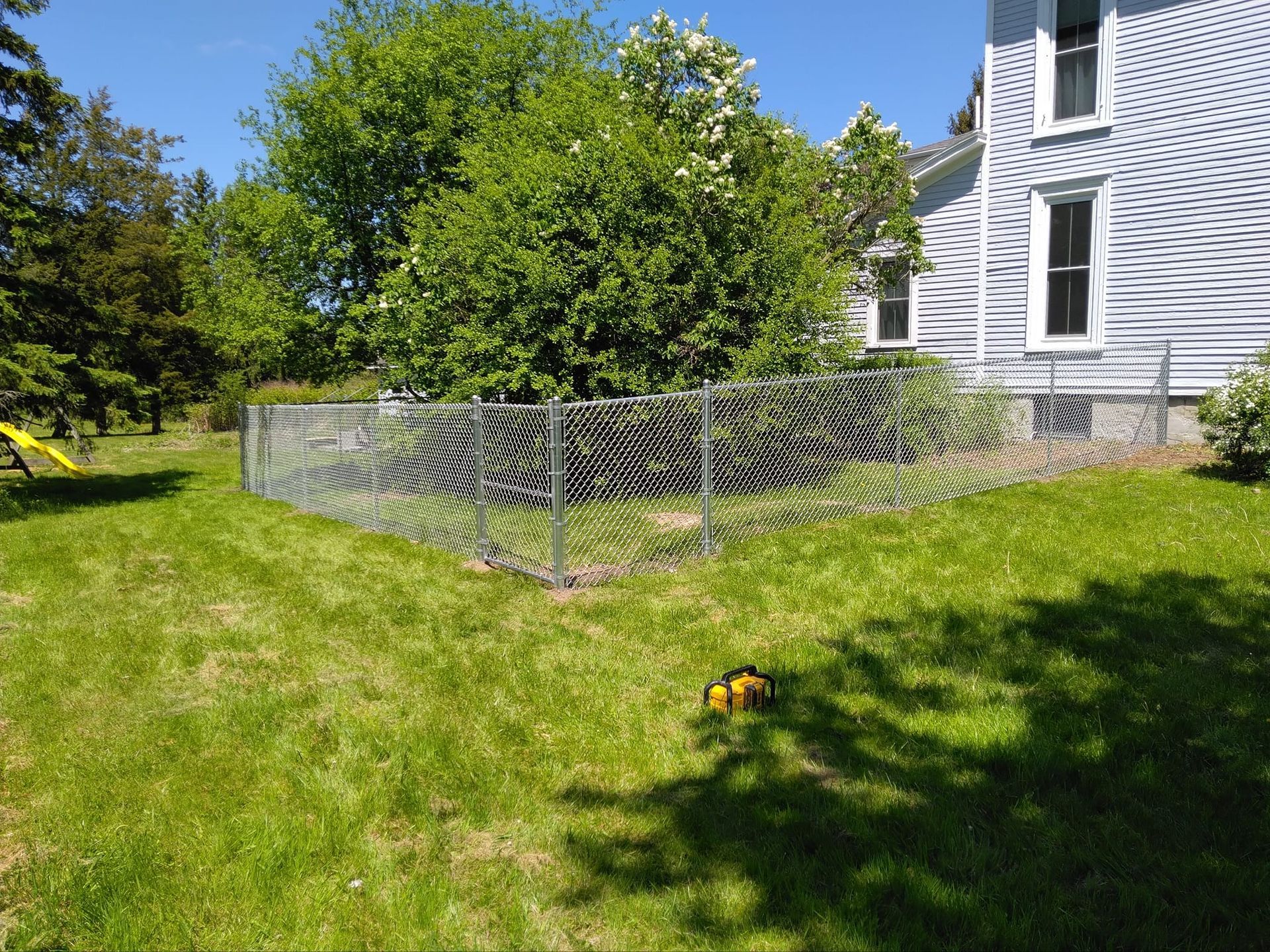 Backyard Fence — Baldwinsville, NY — Gratton's Welding & Fabricating LLC