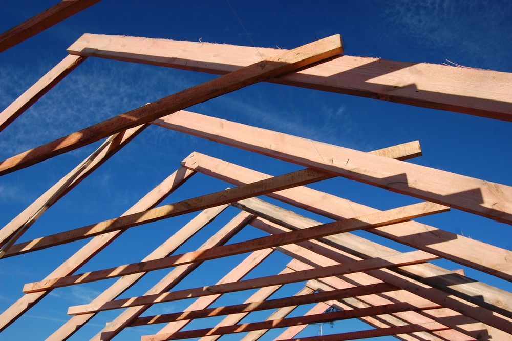 A Roof of a Building Under Construction — Offcut Carpentry In Mullumbimby, NSW