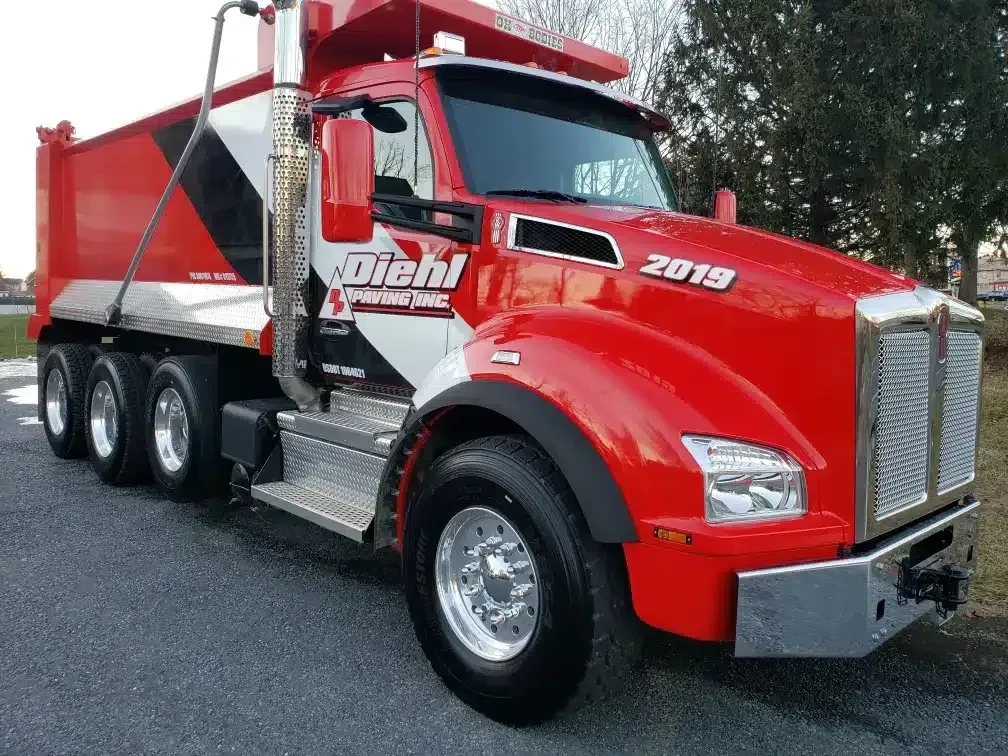 Front Side Truck — Allentown, PA — Diehl Paving Inc.